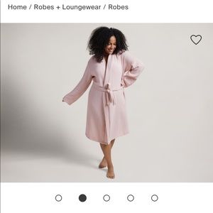 Nwt Parachute cloud cotton robe XL in rose